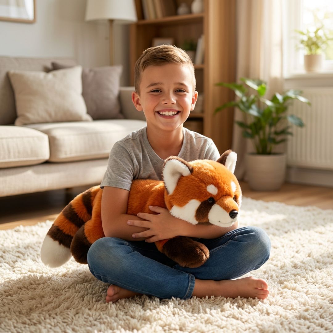 Weighted Red Panda Stuffed Animal