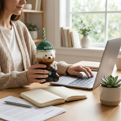 Teddy Bear Coffee Cup
