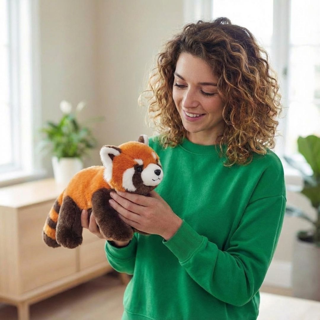 Weighted Red Panda Stuffed Animal